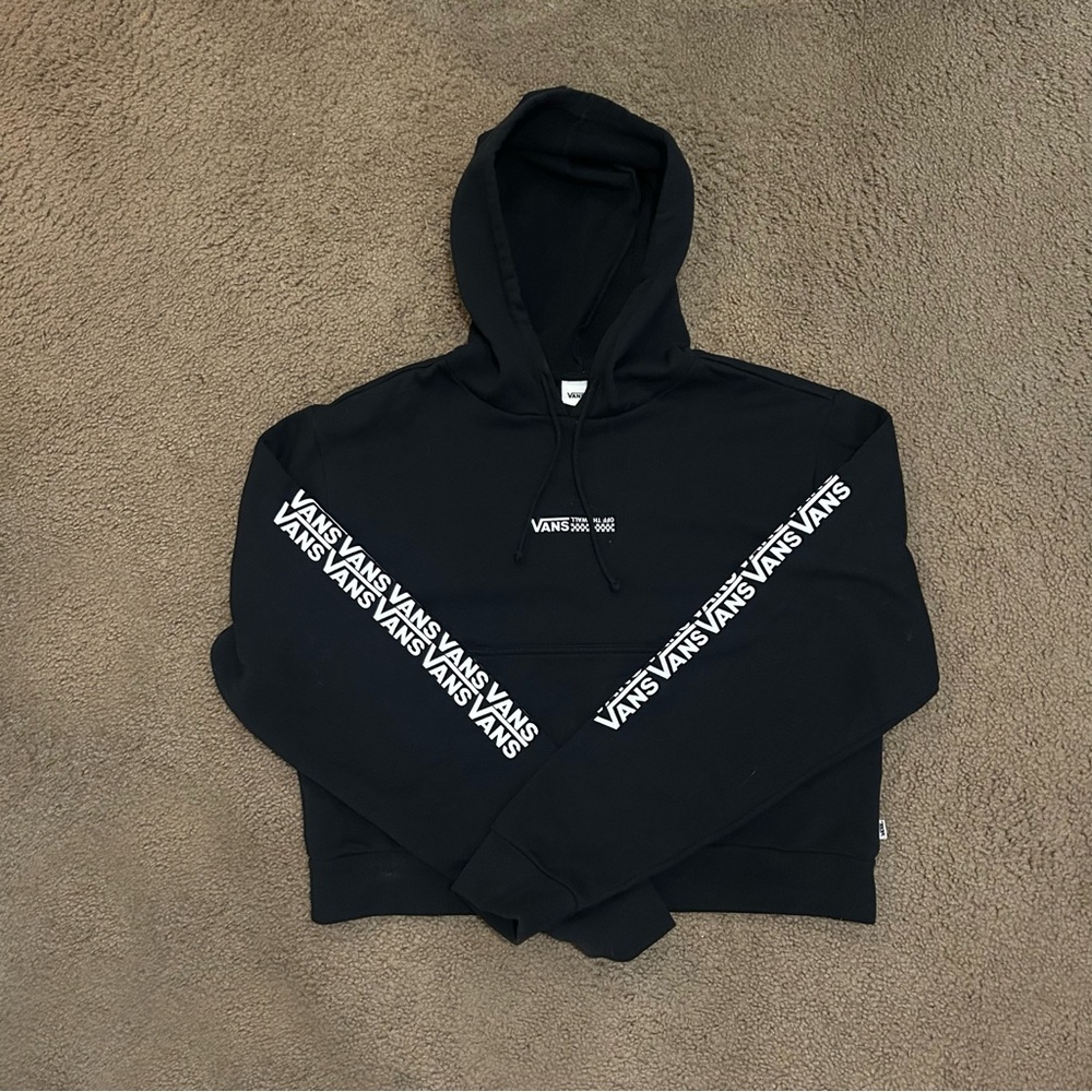 vans cropped hoodie, medium